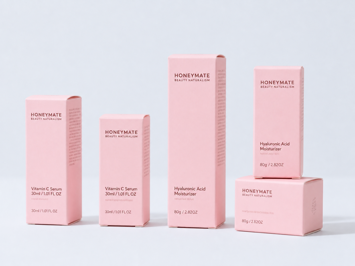 Beauty brand cosmetic packaging application