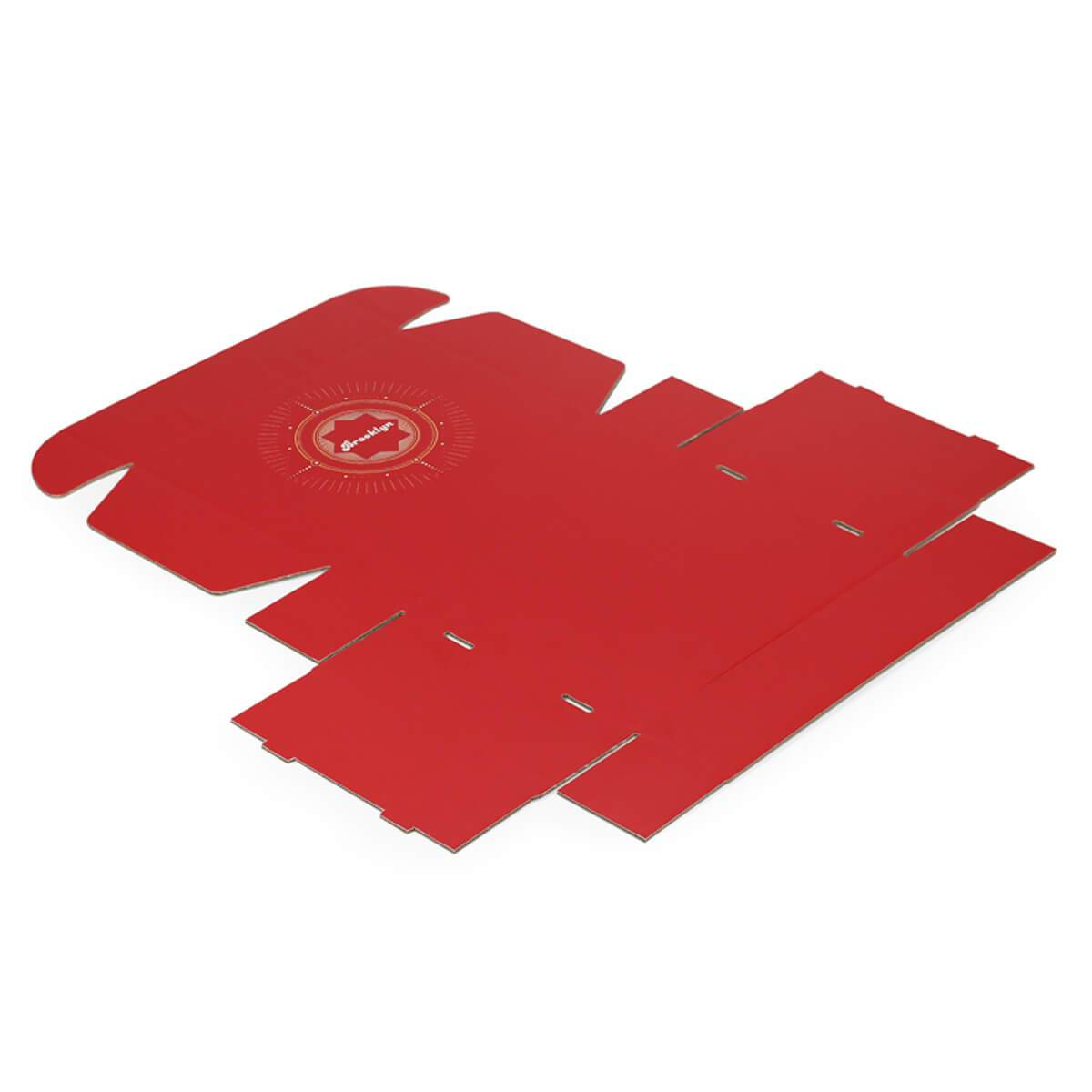 black printed ecommerce mailer box with contrasting interior artwork - view 6