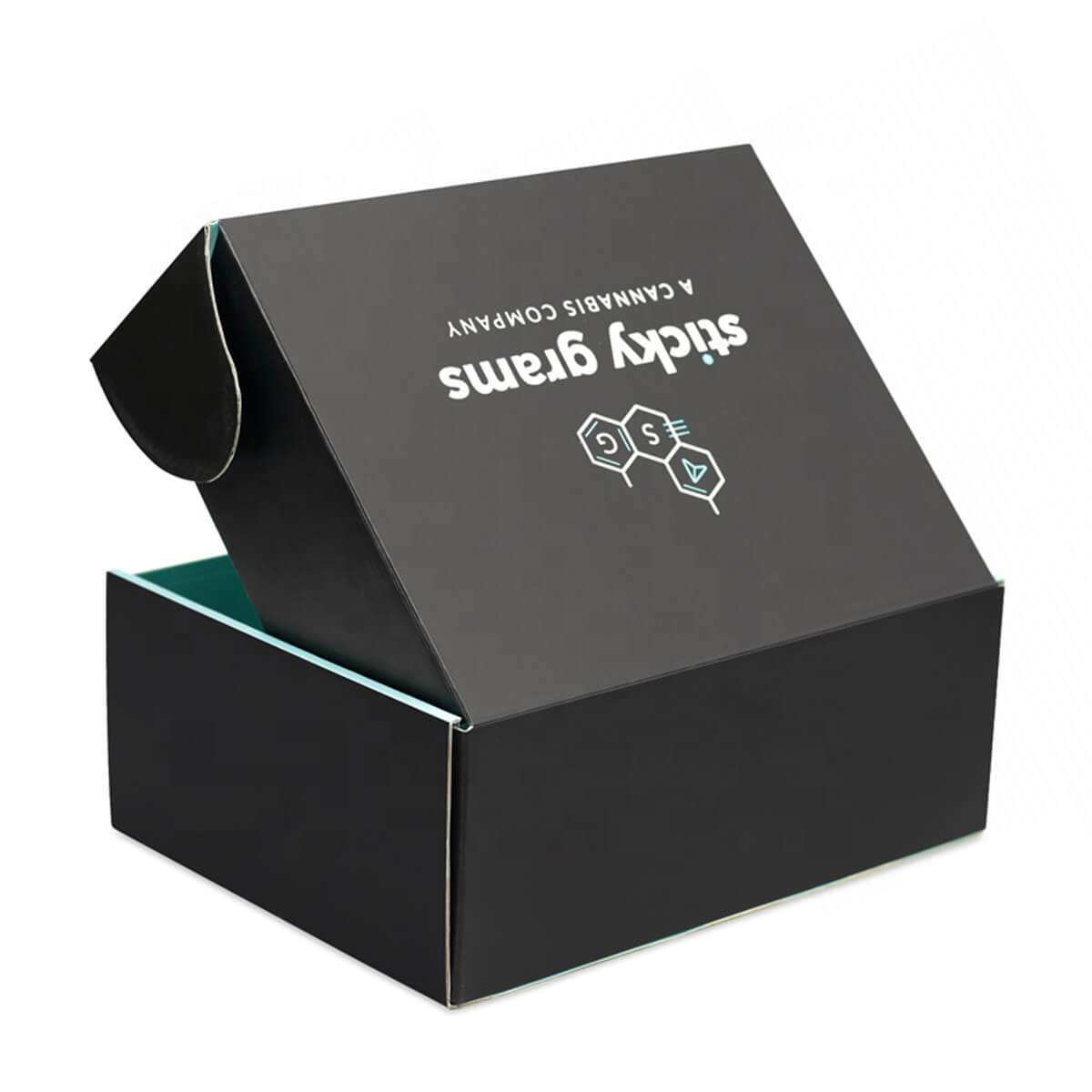 custom printed corrugated roll-end tuck mailer box - view 5