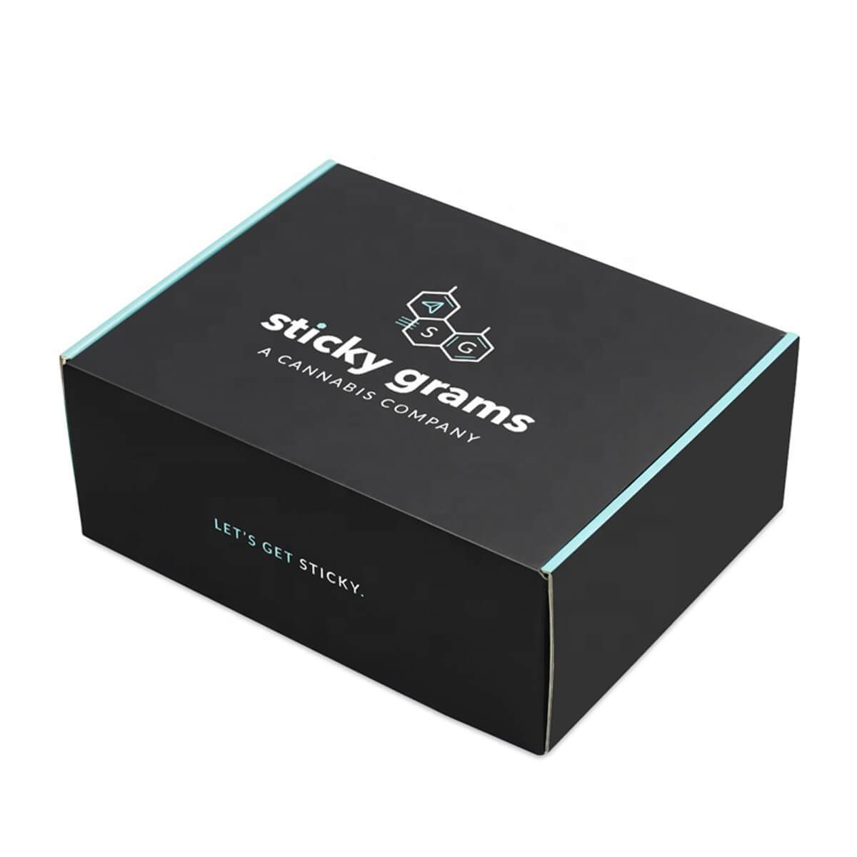 custom printed corrugated roll-end tuck mailer box - view 6