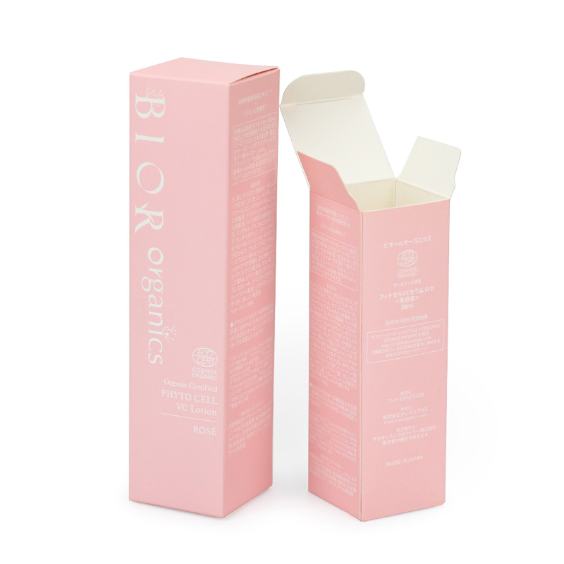 custom skincare product folding cartons for bottles and lotions - view 5