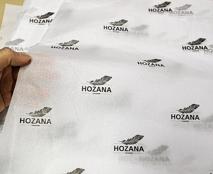 Feather Logo Printed Tissue Paper