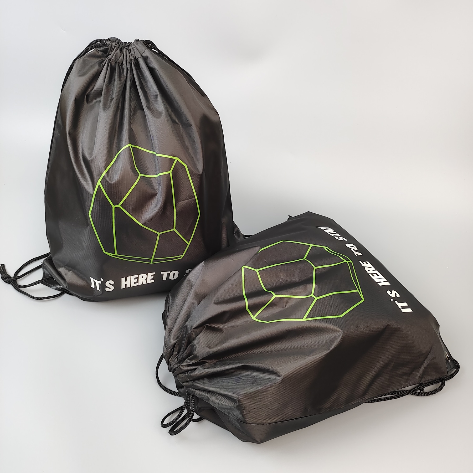 Fluorescent Polyester Backpack