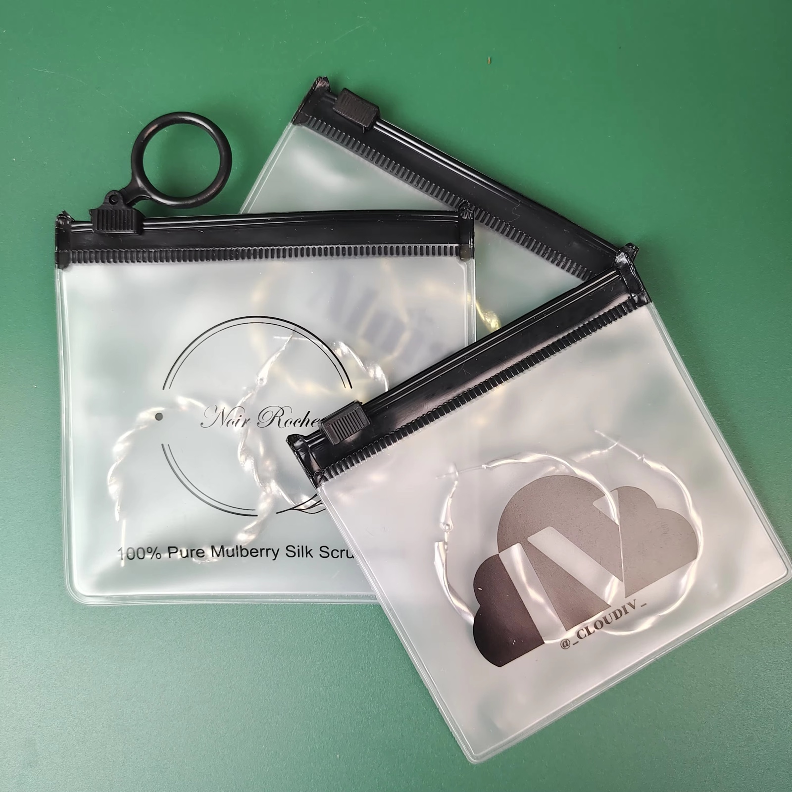 Frosted Jewelry Accessory Ring-Pull Pouch