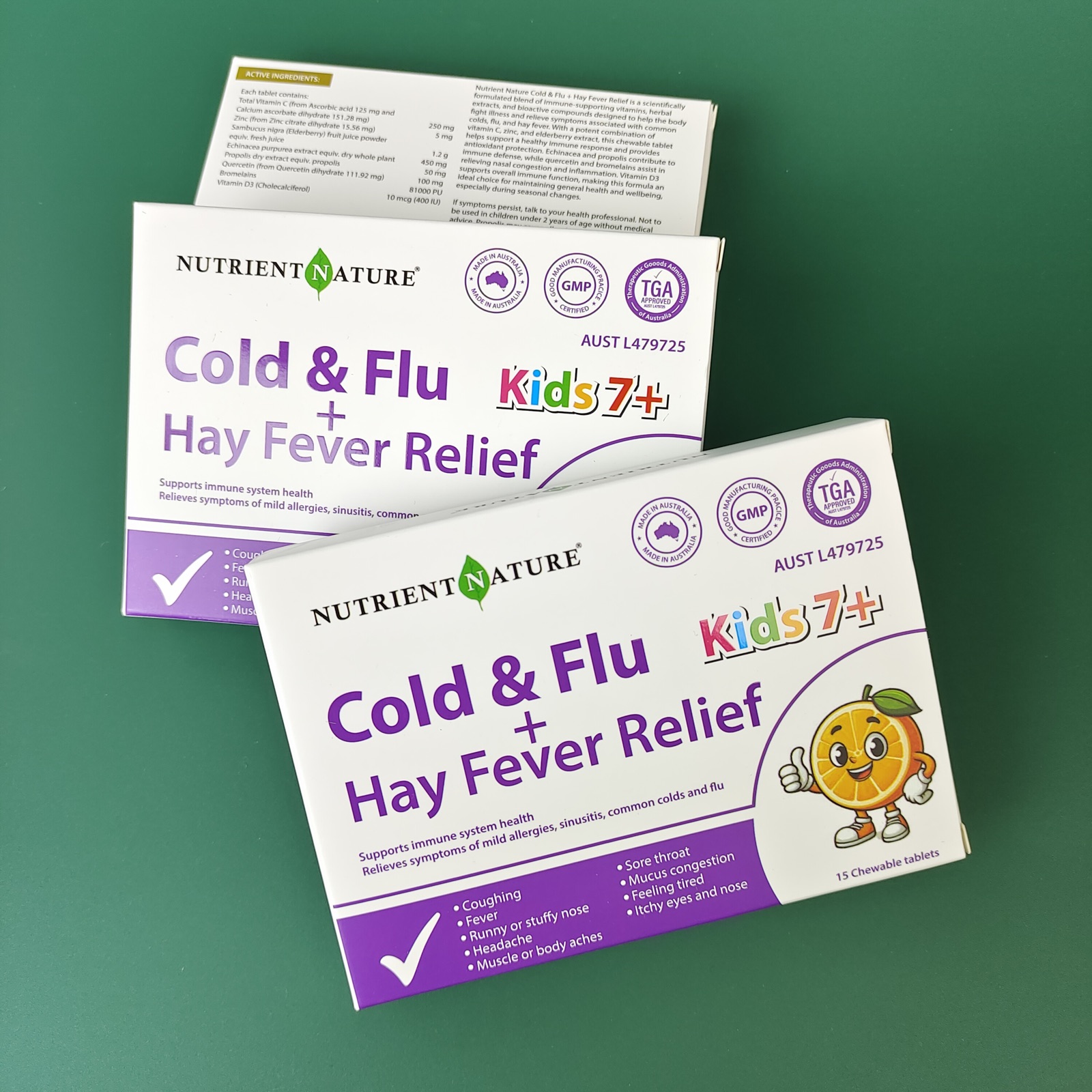 printed health product paperboard packaging box - view 3