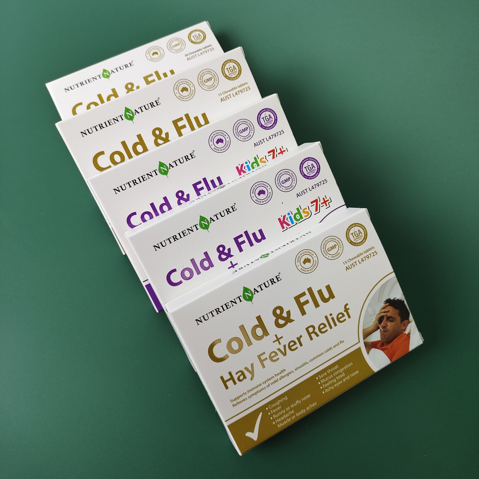 printed health product paperboard packaging box - view 4