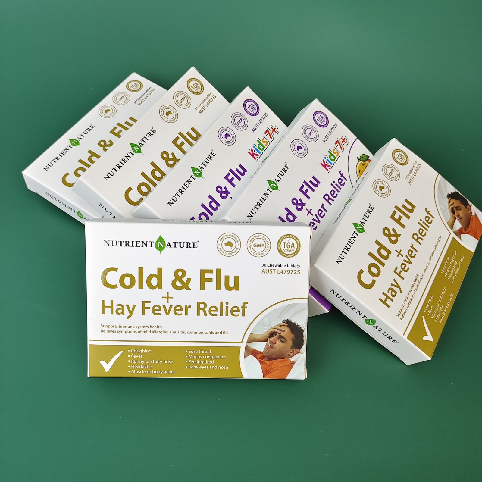 printed health product paperboard packaging box - view 5
