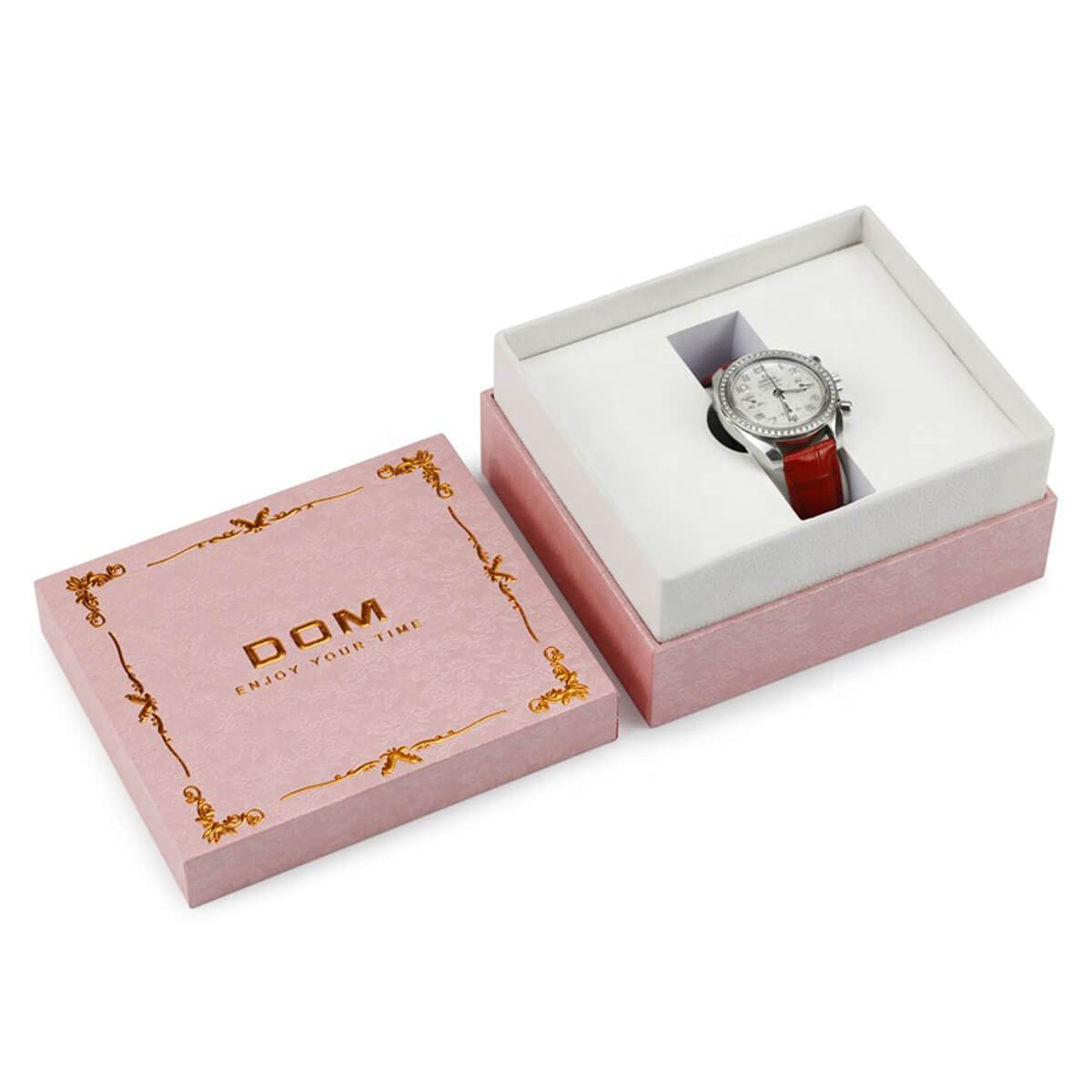 luxury wrapped rigid boxes with separate lids and inserts - view 3
