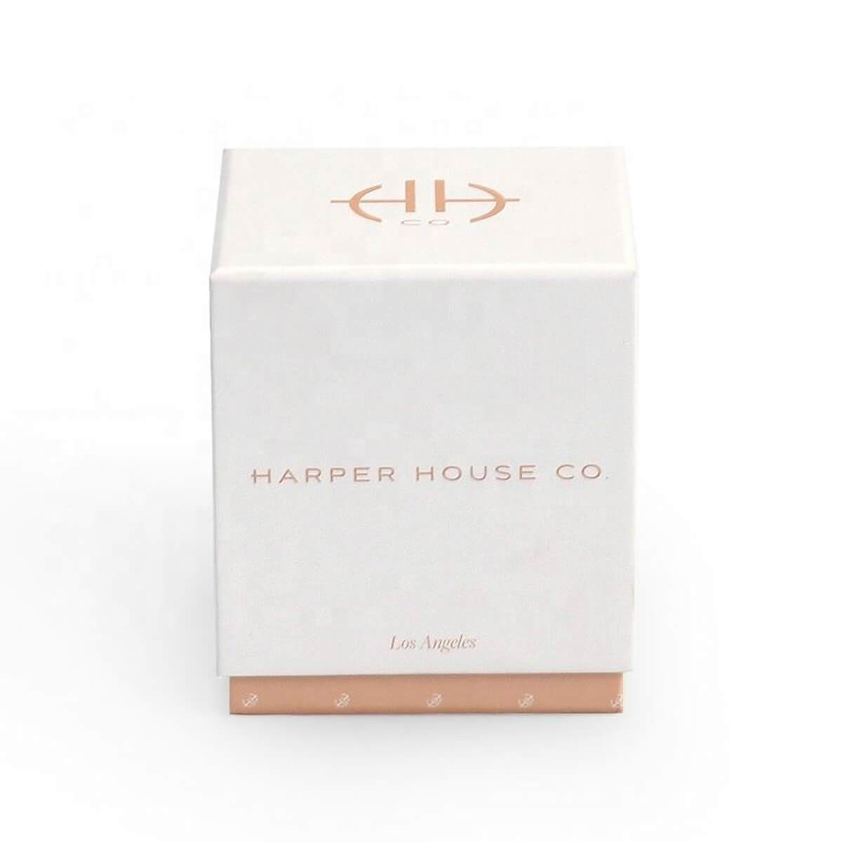 Paper-Wrapped Rigid Box with Lid