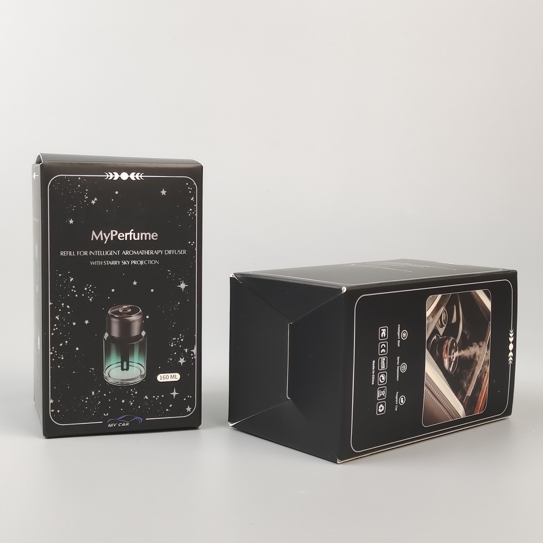 custom printed perfume paperboard folding box - view 3