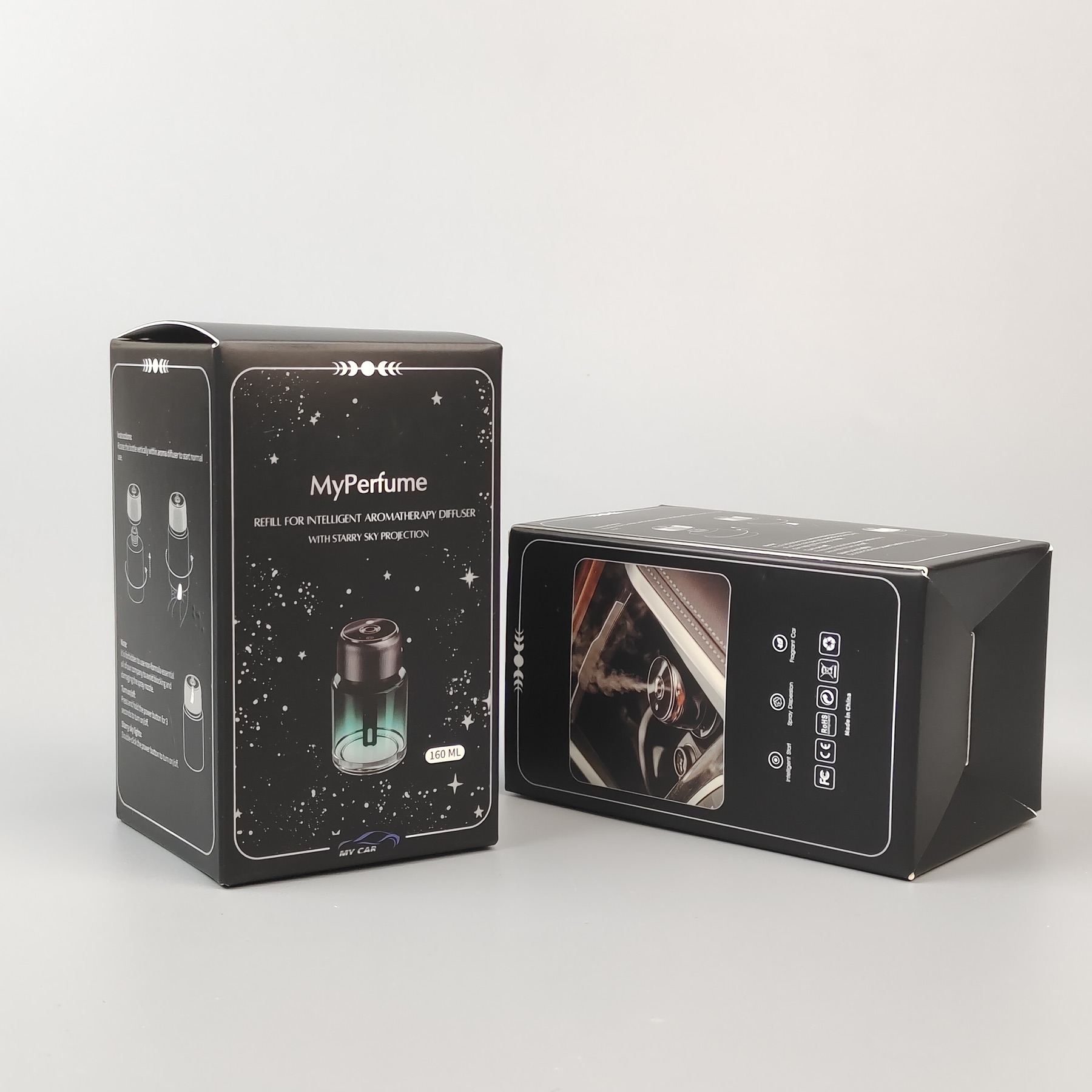 custom printed perfume paperboard folding box - view 4