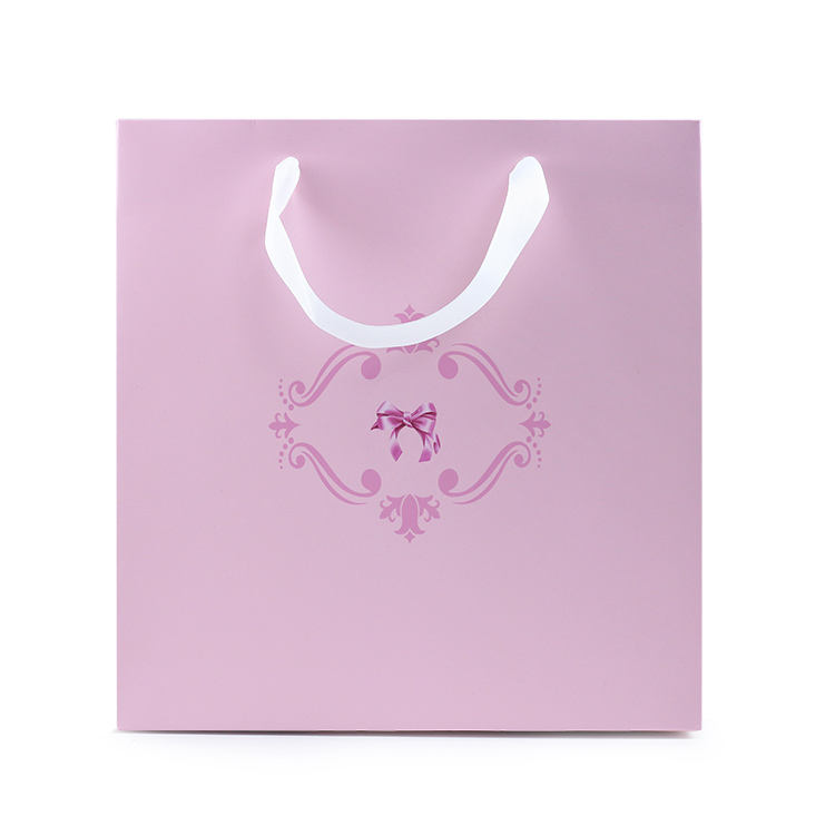 Pink Baby Clothes Paper Bag