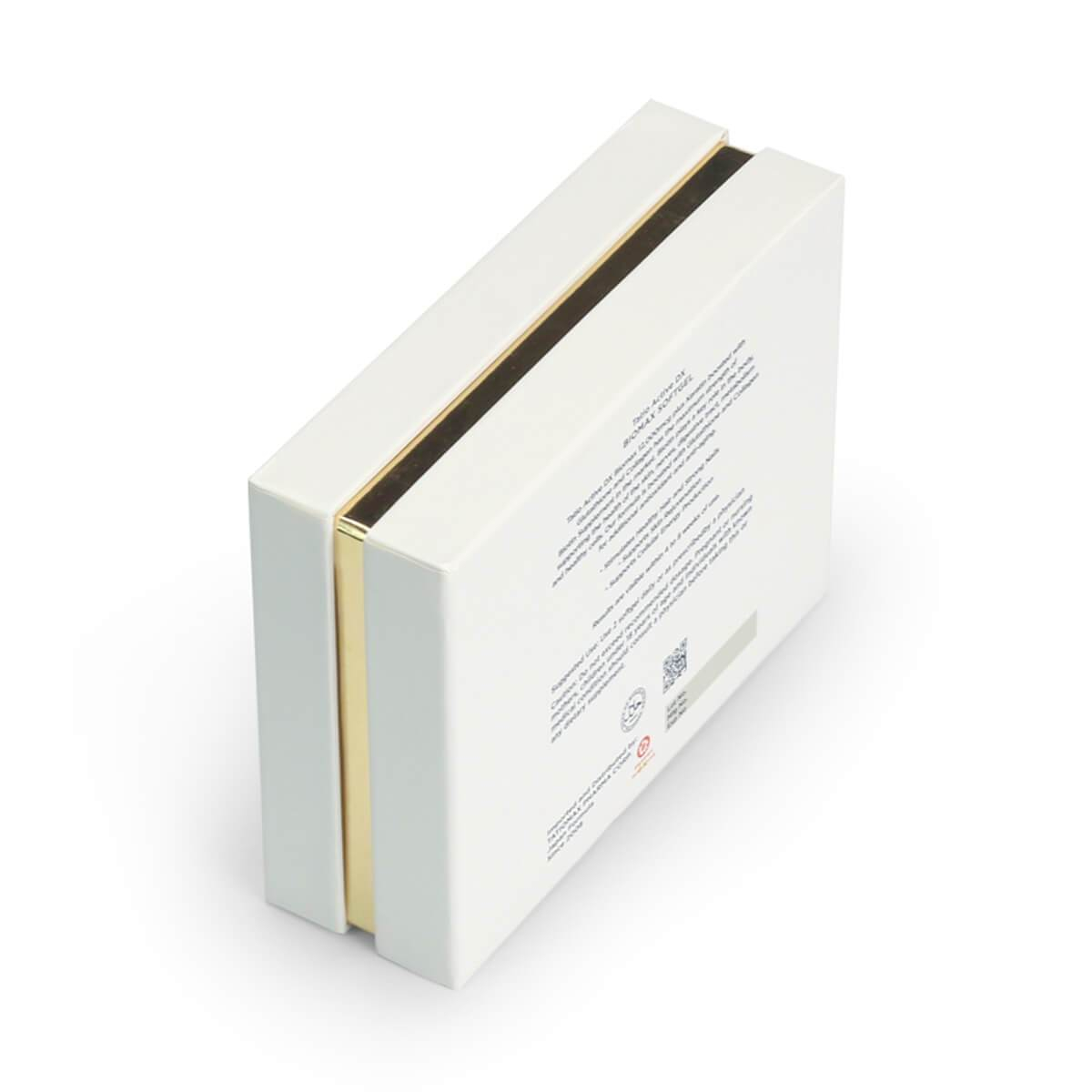 rigid cardboard gift box with fitted multi-product insert - view 3